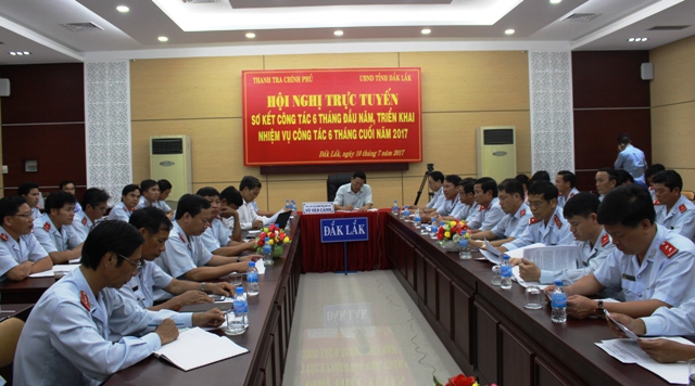 Thanh tra Chính phủ triển khai nhiệm vụ 6 tháng cuối năm 2017