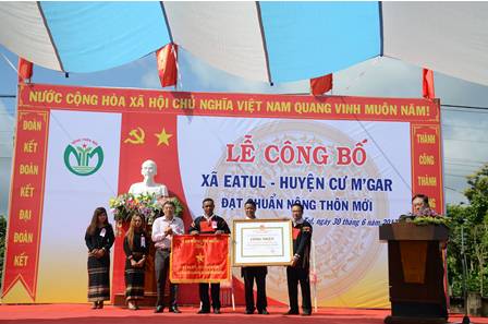 Vài ghi nhận từ phong trào xây dựng nông thôn mới ở xã EaTul