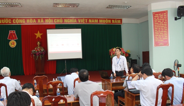Sở Thông tin và Truyền thông giới thiệu trình diễn sản phẩm ứng dụng