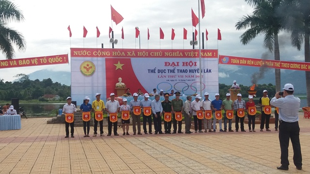 Huyện Lắk khai mạc Đại hội TDTT lần thứ VII năm 2017