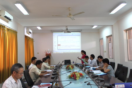 Toàn cảnh Hội đồng nghiệm thu đề tài