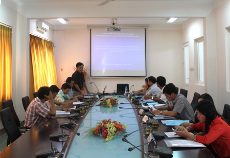 Toàn cảnh Hội đồng KH&CN xét duyệt đề tài