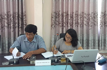 Ban chủ nhiệm đề tài