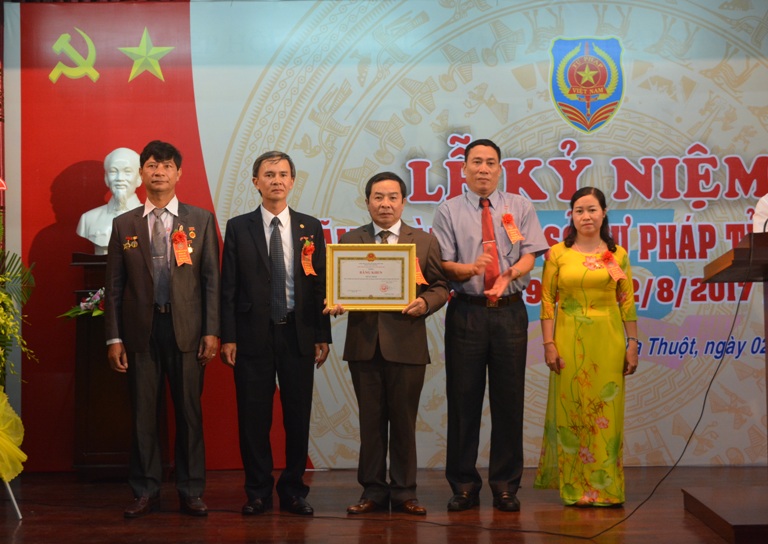 Sở Tư pháp kỷ niệm 35 năm thành lập