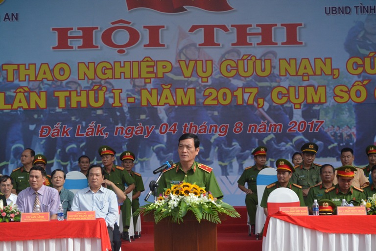 Hội thi thể thao nghiệp vụ cứu nạn, cứu hộ lần thứ I - năm 2017, Cụm số 6.