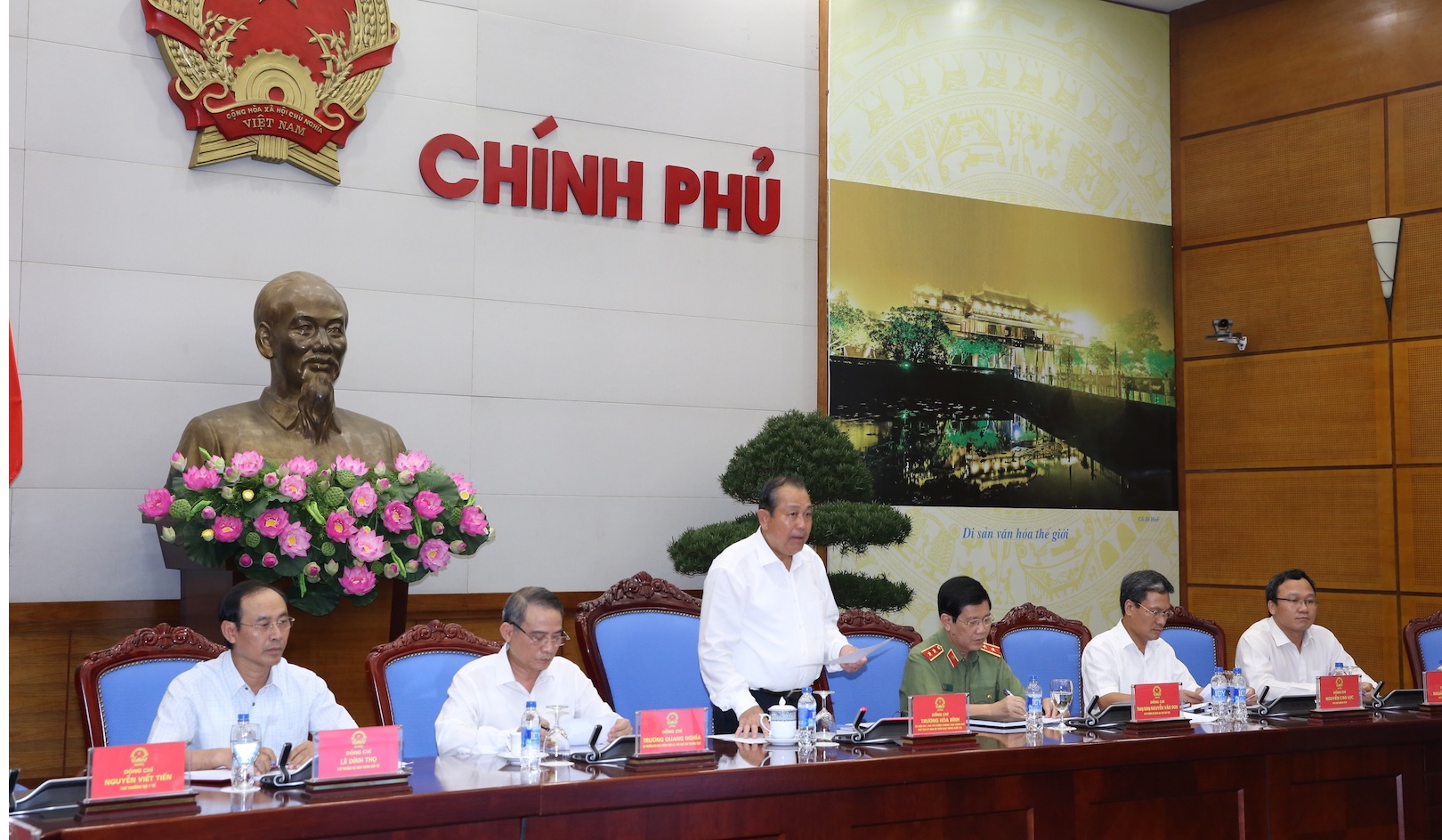 Triển khai thực hiện Thông báo kết luận của Phó thủ tướng Thường trực Trương Hòa Bình