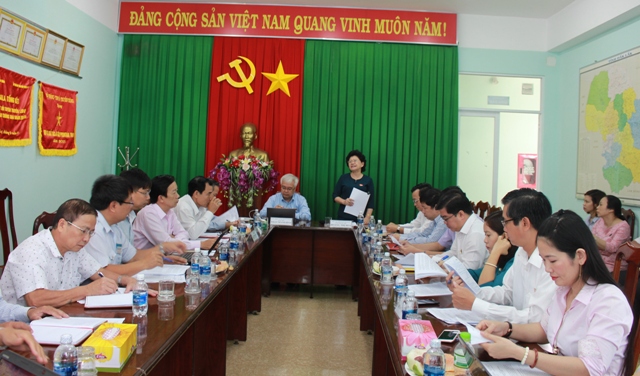 Đoàn giám sát của Quốc hội làm việc với Sở Thông tin và Truyền thông và Sở Nội vụ