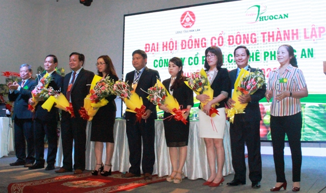 Công ty cổ phần cà phê Phước An tổ chức đại hội cổ đông nhiệm kỳ 2017-2022