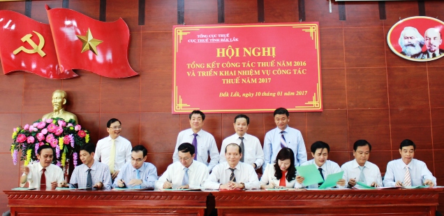 Đôn đốc thu thuế và chống thất thu ngân sách nhà nước năm 2017.