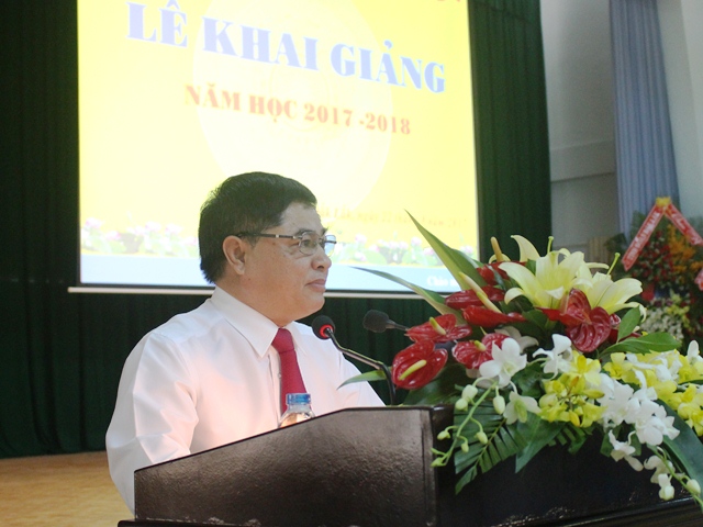 Trường Chính trị tỉnh khai giảng năm học 2017-2018