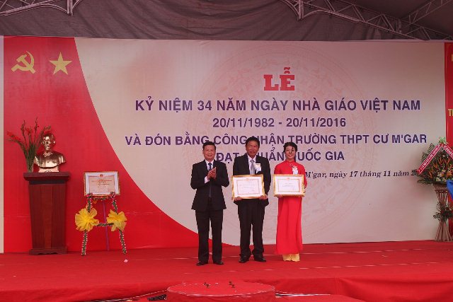 Trường THPT Cư M’gar – điểm sáng của phong trào thi đua dạy tốt, học tốt của ngành Giáo dục tỉnh Đắk Lắk