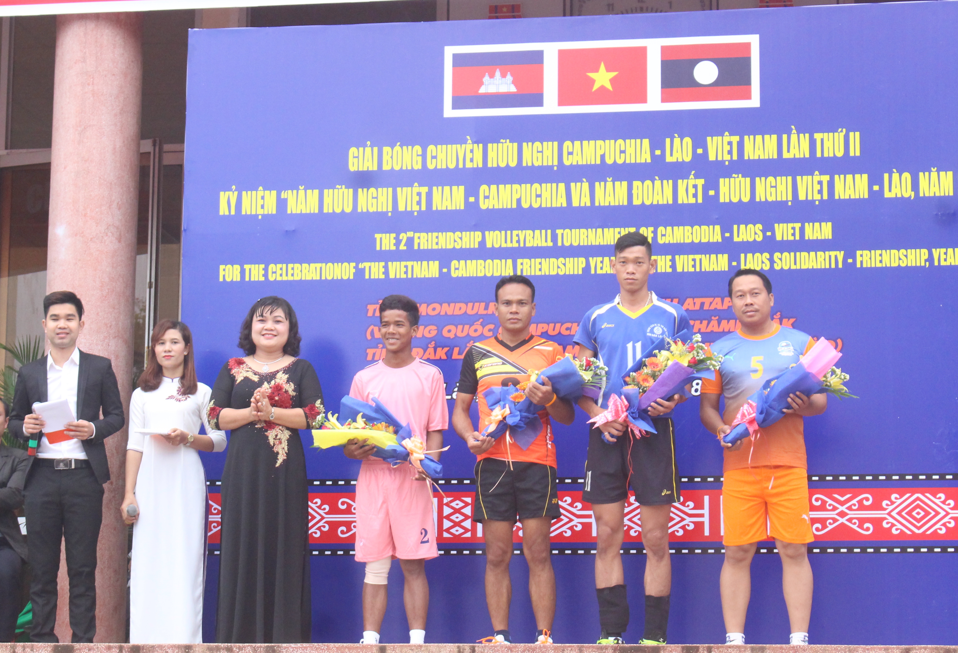 Khai mạc Giải bóng chuyền hữu nghị Campuchia – Lào – Việt Nam lần thứ II năm 2017