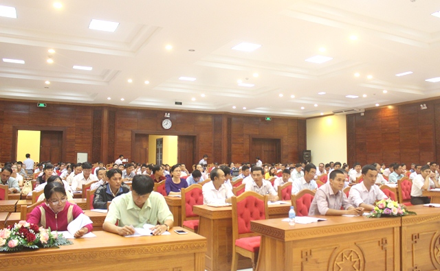 Tập huấn công tác xây dựng xã, phường, thị trấn đạt chuẩn tiếp cận pháp luật