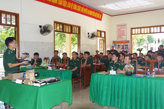Bộ đội Biên phòng tỉnh tập huấn nghiệp vụ năm 2017