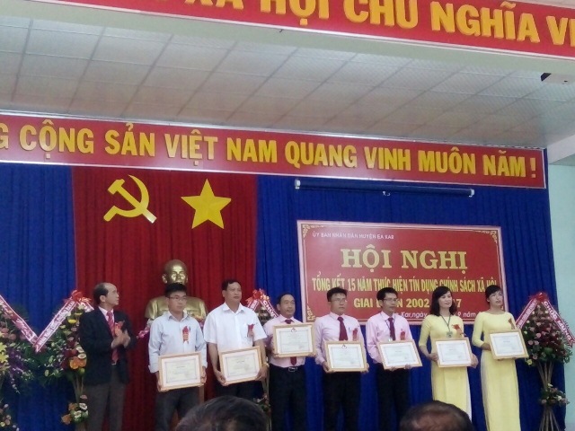 Huyện Ea Kar: Tổng kết 15 năm thực hiện tín dụng chính sách xã hội