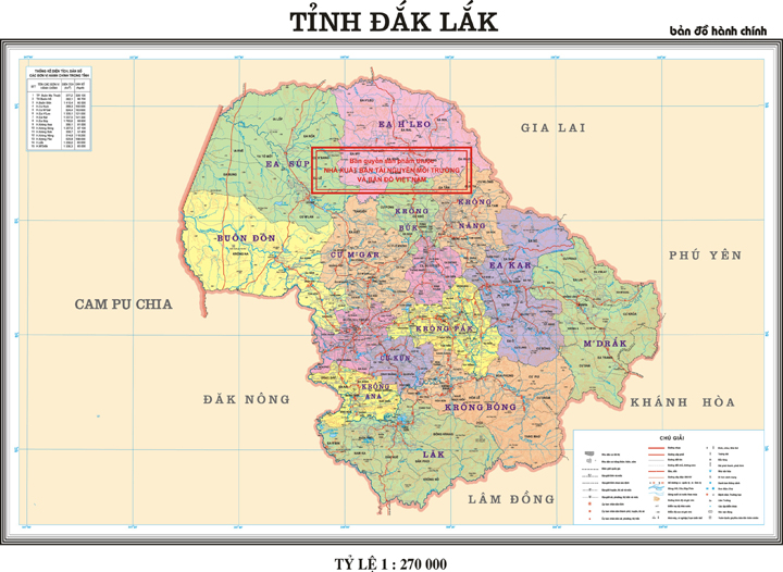 Báo cáo tình hình triển khai thực hiện và kết quả sử dụng kinh phí của Dự án 513 trên địa bàn tỉnh Đắk Lắk
