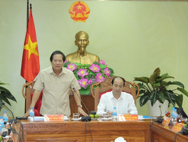Bộ trưởng Bộ Thông tin-Truyền thông làm việc với tỉnh Đắk Lắk