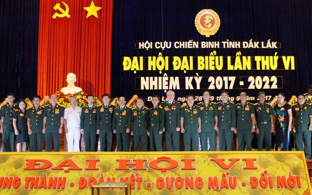 Đại hội đại biểu Hội Cựu Chiến binh tỉnh lần thứ VI, nhiệm kỳ 2017-2022