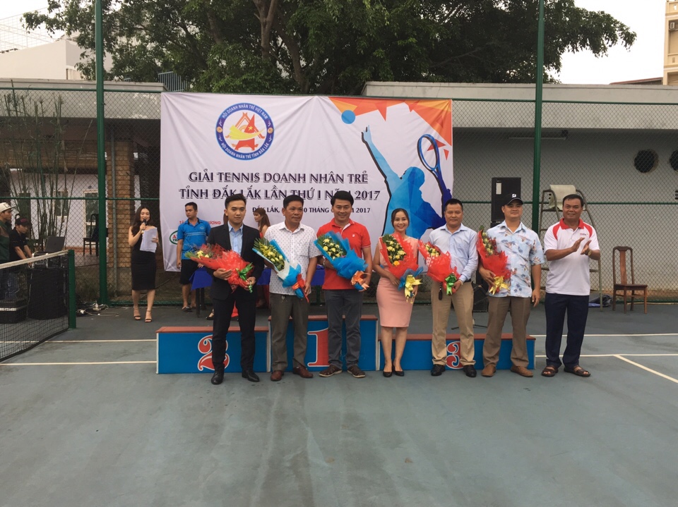 Giải Tennis Doanh nhân trẻ tỉnh Đắk Lắk lần thứ I năm 2017