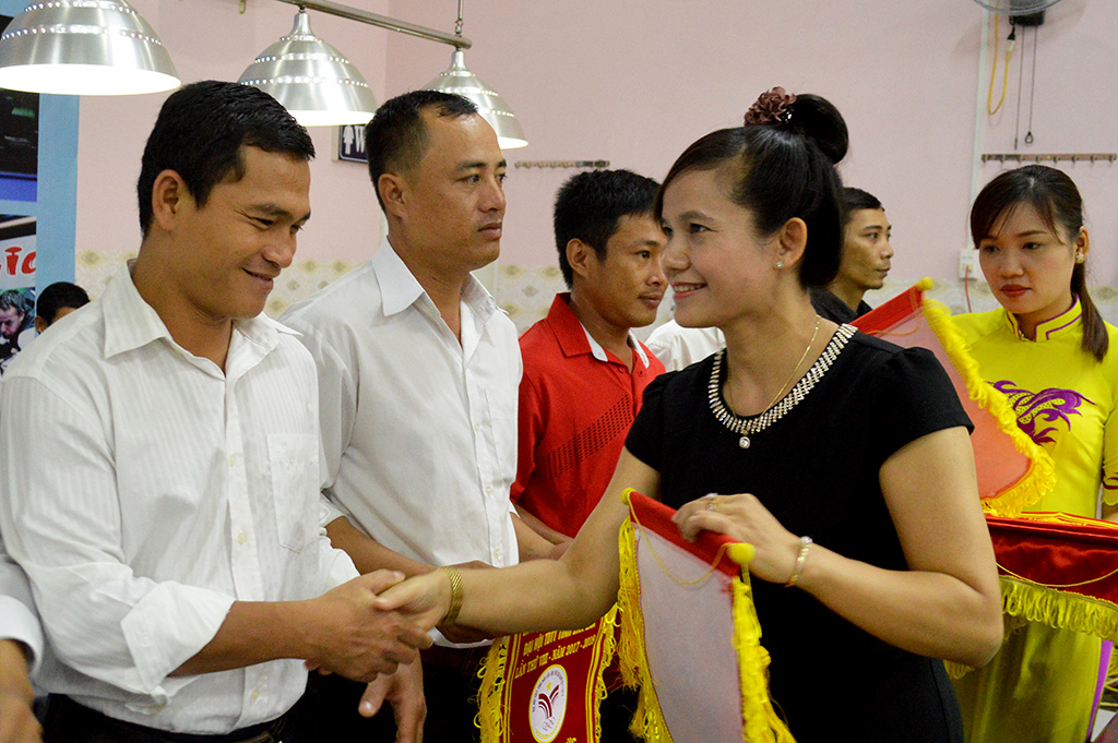 Đại hội Thể dục Thể thao tỉnh lần thứ 8: Khai mạc Giải vô địch Billiards Caron 1 băng, 3 băng