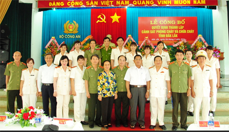 Tích cực xây dựng phong trào toàn dân tham gia phòng cháy chữa cháy trên địa bàn tỉnh Đắk Lắk