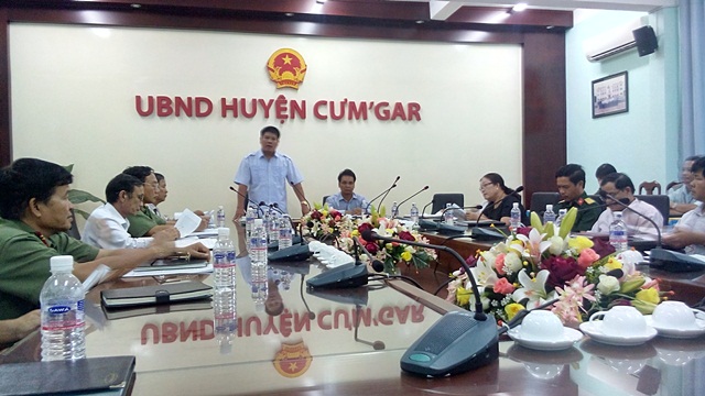 Đoàn công tác của tỉnh kiểm tra công tác xây dựng đời sống văn hóa trên địa bàn huyện Cư M'gar