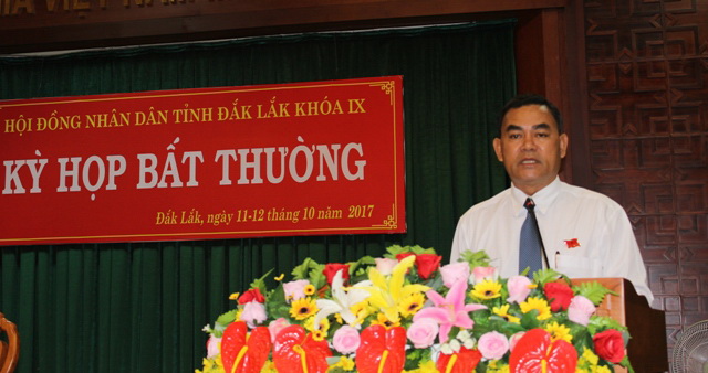 Khai mạc Kỳ họp bất thường Hội đồng nhân dân tỉnh khóa IX