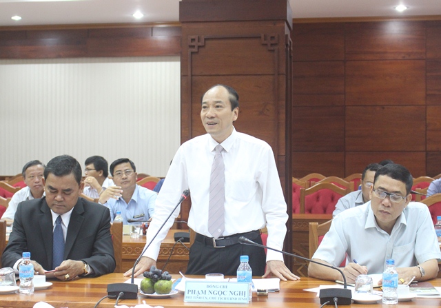 UBND tỉnh làm việc với Công ty TNHH Mitsubishi Corporation Việt Nam