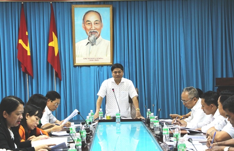 Giao ban công tác Mặt trận và đoàn thể quý III năm 2017