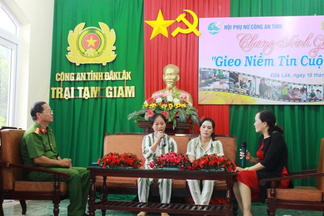 Chương  trình giao lưu “Gieo niềm tin cuộc sống”