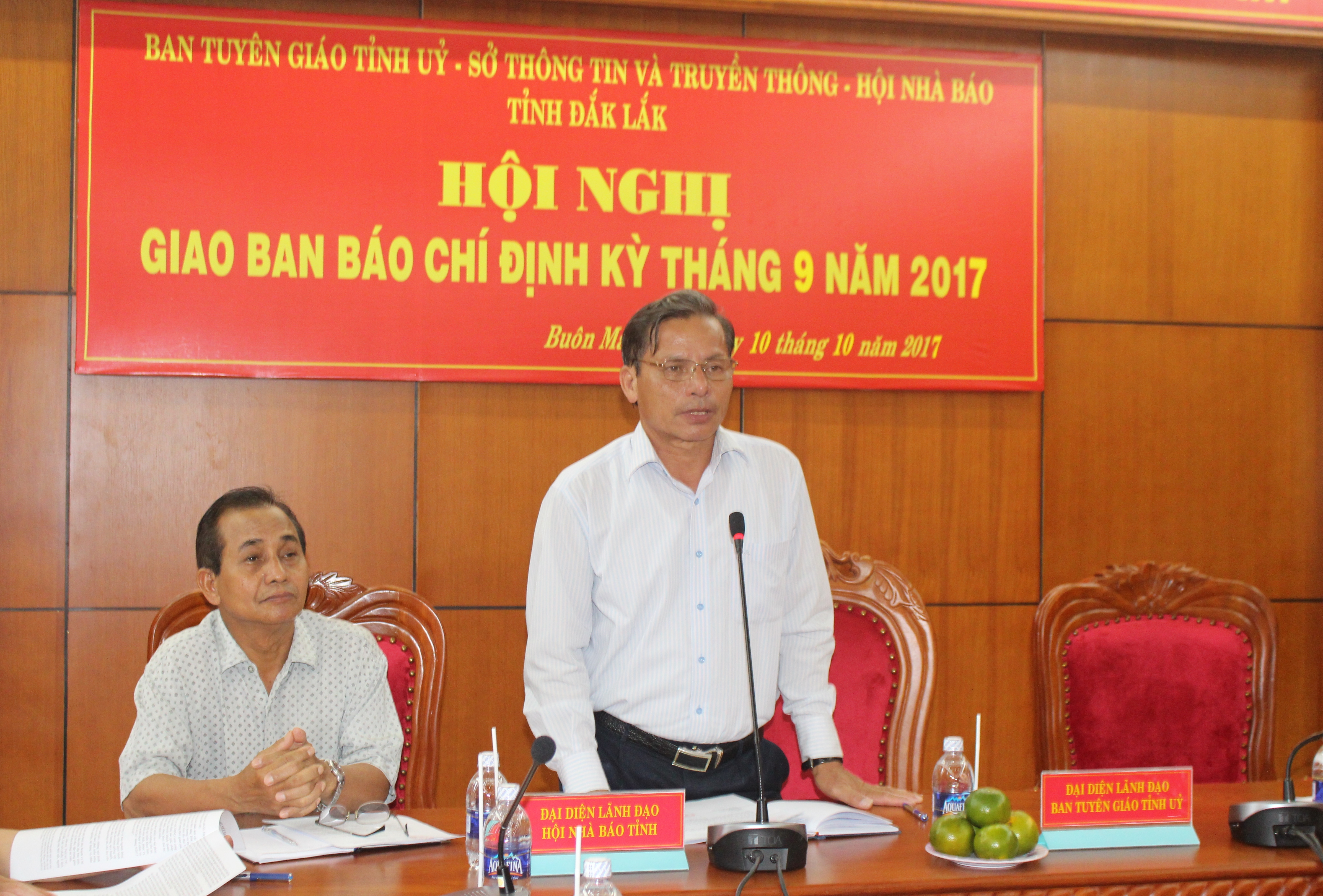 Regular Press Conference in September, 2017