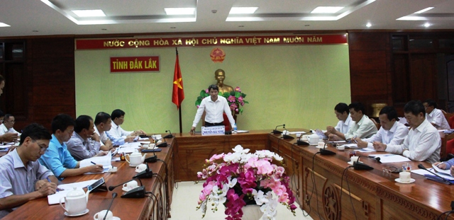 Họp Ban Chỉ đạo đôn đốc thu thuế và chống thất thu thuế  9 tháng đầu năm 2017