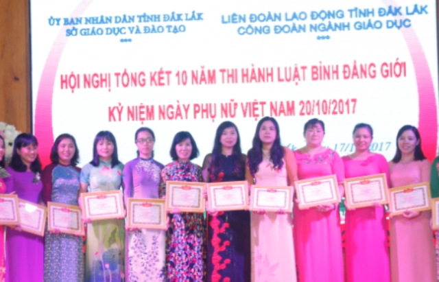 Summarizing 10 years of implementing Law on Gender Equality