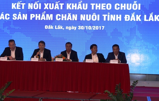 Tọa đàm Kết nối xuất khẩu theo chuỗi các sản phẩm chăn nuôi tỉnh Đắk Lắk