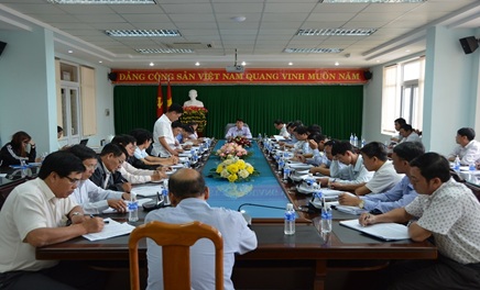 Thường trực Thành ủy Buôn Ma Thuột: Hội nghị giao ban với các Bí thư phường, xã tháng 10/2017