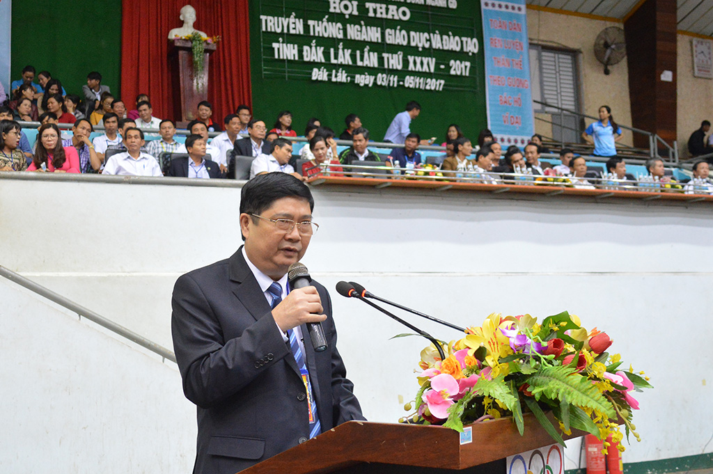 Hơn 1.300 vận động viên tham dự Hội thao truyền thống ngành Giáo dục và Đào tạo tỉnh lần thứ 35