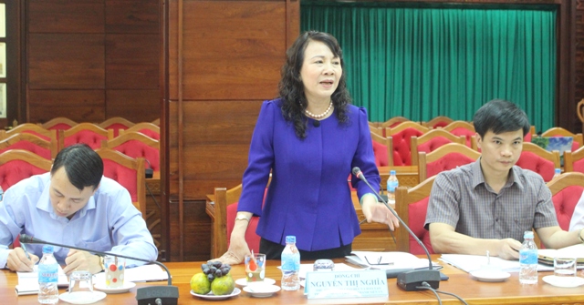 Đoàn công tác của Ủy ban quốc gia về Thanh niên Việt Nam làm việc với UBND tỉnh