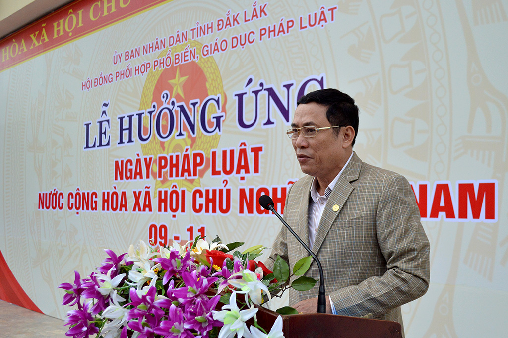 Lễ hưởng ứng Ngày Pháp luật Việt Nam năm 2017