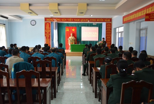 Ban Chỉ huy Quân sự thành phố Buôn Ma Thuột tổ chức Lễ phát động thi đua “Viết tiếp chiến công, hiệp đồng quyết thắng” chào mừng 45 năm Chiến thắng “Hà Nội – Điện Biên Phủ trên không (12/1972-12/2017)