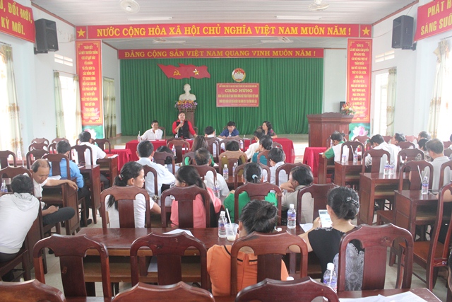 Đoàn khảo sát Ủy ban Trung ương MTTQ Việt Nam làm việc tại huyện Buôn Đôn