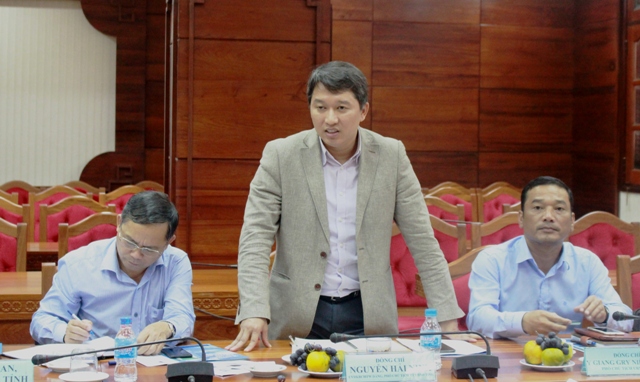 UBND tỉnh làm việc với Đoàn công tác của Đại sứ quán Đan Mạch về Dự án cấp nước sạch nông thôn