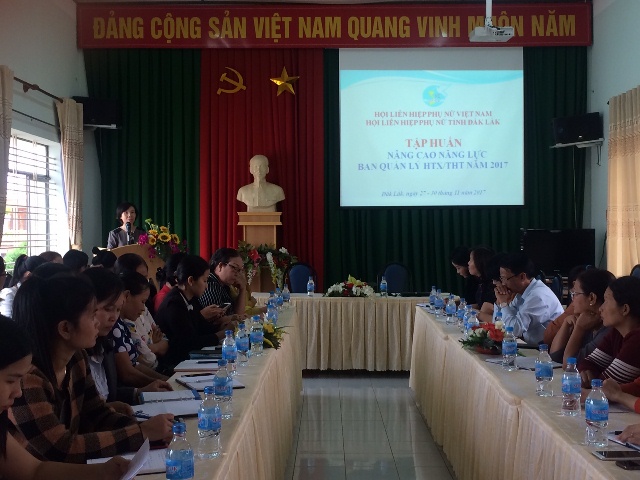 Tập huấn nâng cao năng lực Ban quản lý Hợp tác xã, Tổ hợp tác