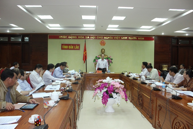 Họp Ban chỉ đạo cải cách hành chính tỉnh