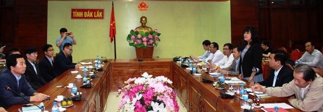 UBND tỉnh tiếp và làm việc với đoàn công tác Hiệp hội cơ khí tỉnh Jeollbuk, Hàn Quốc