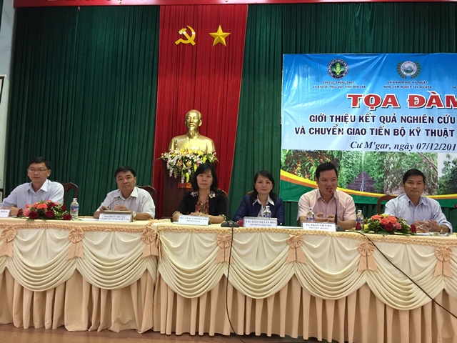 Tọa đàm “Giới thiệu kết quả nghiên cứu khoa học và chuyển giao tiến bộ kỹ thuật vào sản xuất”