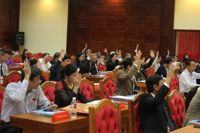 Bế mạc Kỳ họp thứ năm, HĐND tỉnh khóa IX