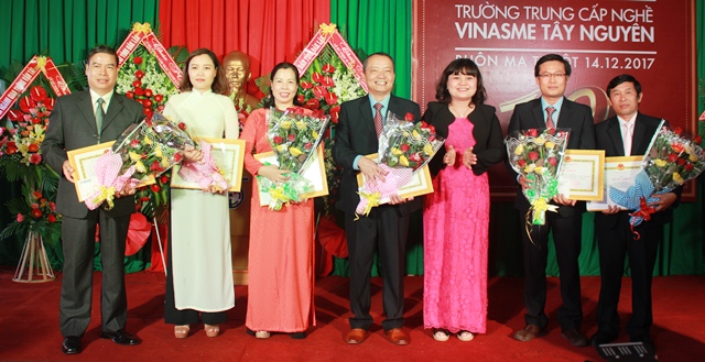 Trường Trung cấp nghề VINASME Tây Nguyên kỷ niệm 10 năm thành lập