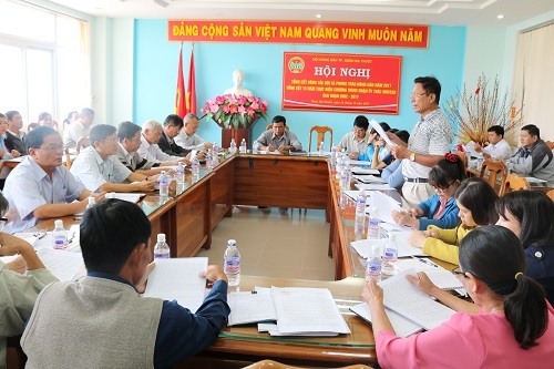 Hội Nông dân thành phố Buôn Ma Thuột, tổng kết công tác Hội và phong trào nông dân năm 2017, tổng kết 15 năm thực hiện chương trình nhận ủy thác NHCSXH, giai đoạn 2002 – 2017.