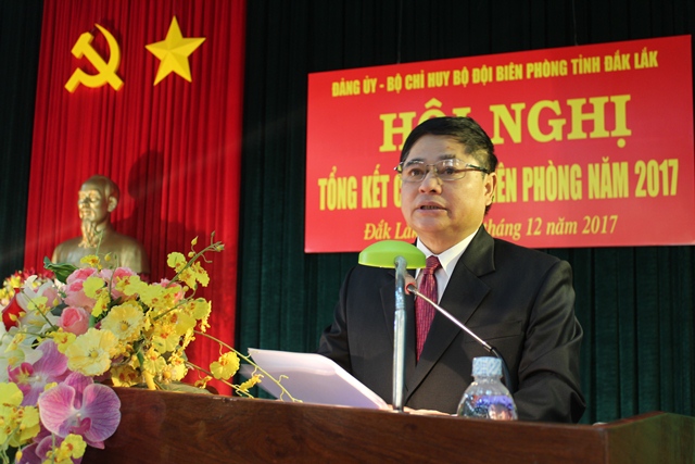 Bộ đội Biên phòng tỉnh Đắk Lắk tổng kết công tác Biên phòng năm 2017