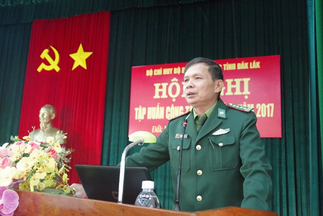 Bộ đội Biên phòng tập huấn công tác tài chính  năm 2017